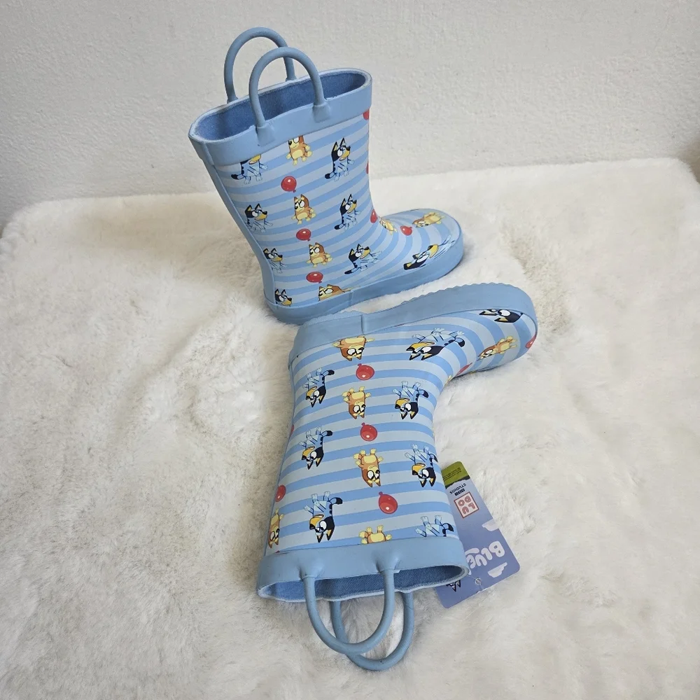 Bluey Kids Rainboot Toddler Size 7